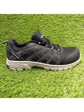 Nautilus Stratus Womens Size 10D Black Gray Composite Toe Safety Work Shoes